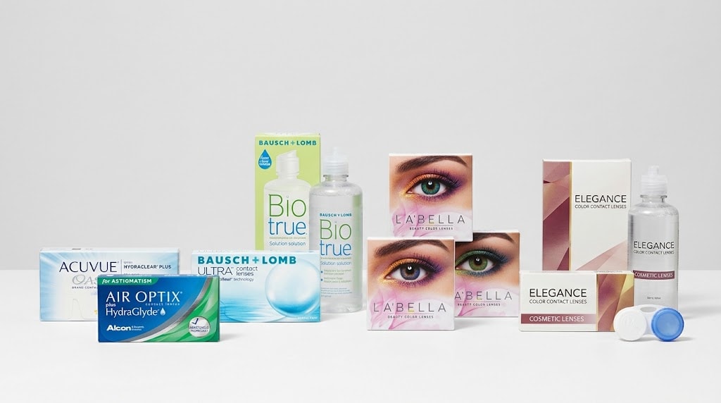 Kontakt lensler ve lens bakım solüsyonları